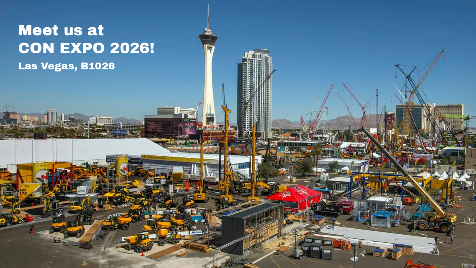 AGT Equipment at Con Expo Las Vegas 2026 — Booth D1026