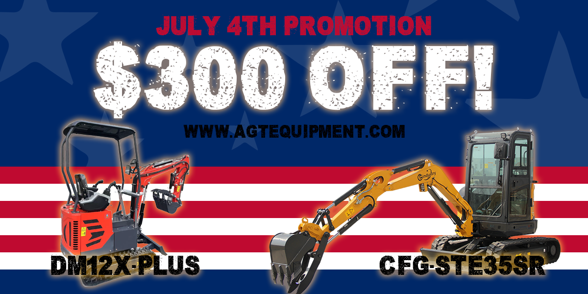 Built for Hard Work. Priced for the 4th!