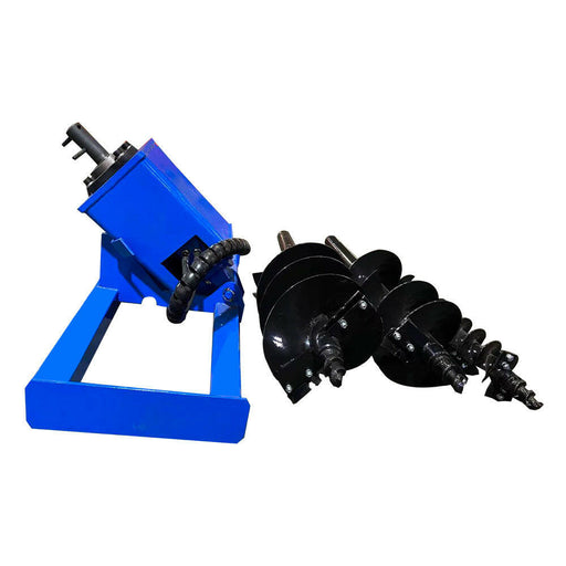 AGT Skid Steer Auger Attachment, Drilling Depth Combined With 6", 12", 14" Bits-agrotkindustrial