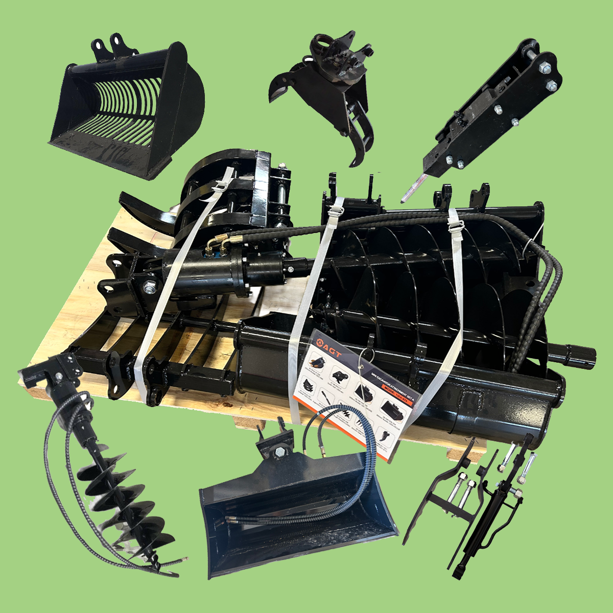 Compatible with AGT Mini Attachments