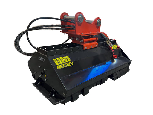 Mini Excavator Flaim Mower Attachment 3-8 Ton Carrier | AGT-EXFLM115 |  AGT Industrial Inc.|  Mini Excavator Flaim Mower Attachment 3-8 Ton Carrier | AGT-EXFLM115 AGT Industrial.