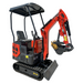 2024 Latest Product 13.5 HP B&S Mini & Small Excavator, Gasoline For Sale| AGT-DJ14.