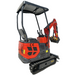 2024 Latest Product 13.5 HP B&S Mini & Small Excavator, Gasoline For Sale| AGT-DJ14.