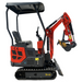 2024 Latest Product 13.5 HP B&S Mini & Small Excavator, Gasoline For Sale| AGT-DJ14.