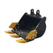 24" Bucket With Teeth For 1 Ton 2 Ton Mini Excavator |12EX-WD24.