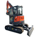 25 HP,4 ton mini excavator, kubota engine| CFG-40UF.