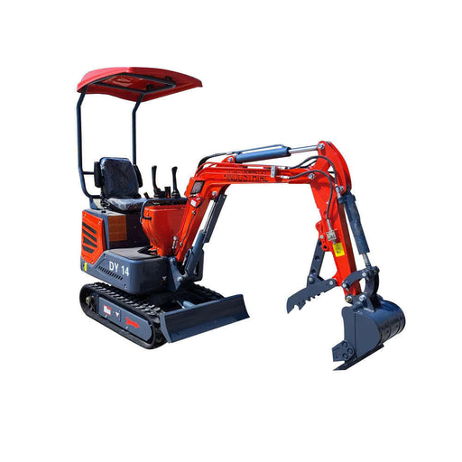 1.4 Ton B&S Mini Excavator, Gas with Upgraded Hydraulic system |AGT-DY14.