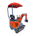 1.4 Ton B&S Mini Excavator, Gas with Upgraded Hydraulic system |AGT-DY14.