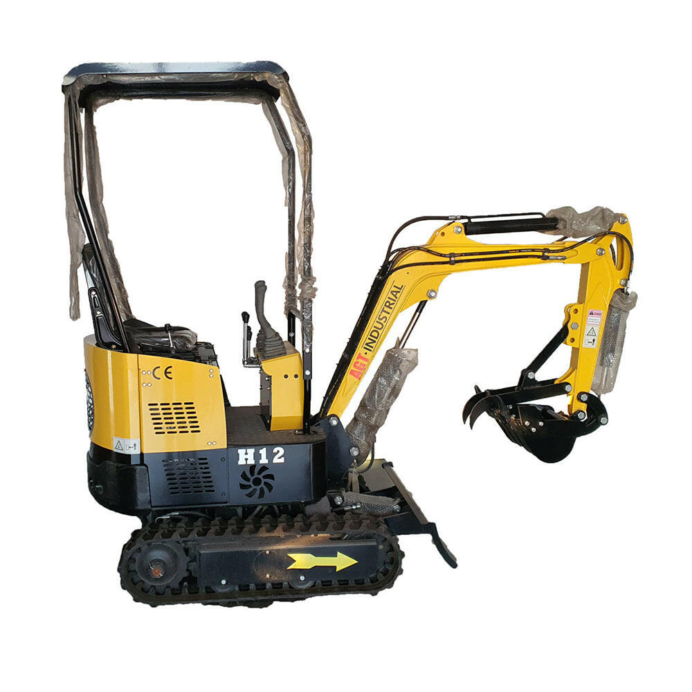 1 TON 13.5HP GAS B&S Engine Mini Compact Excavator | AGT H12