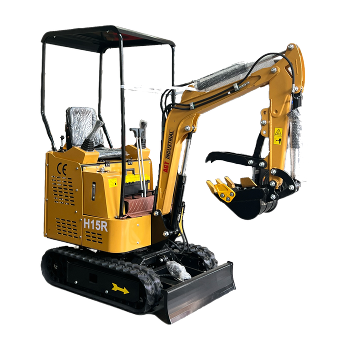 1 ton, 13.5HP RATO Mini Excavator w/ pilot control system | AGT-H15R