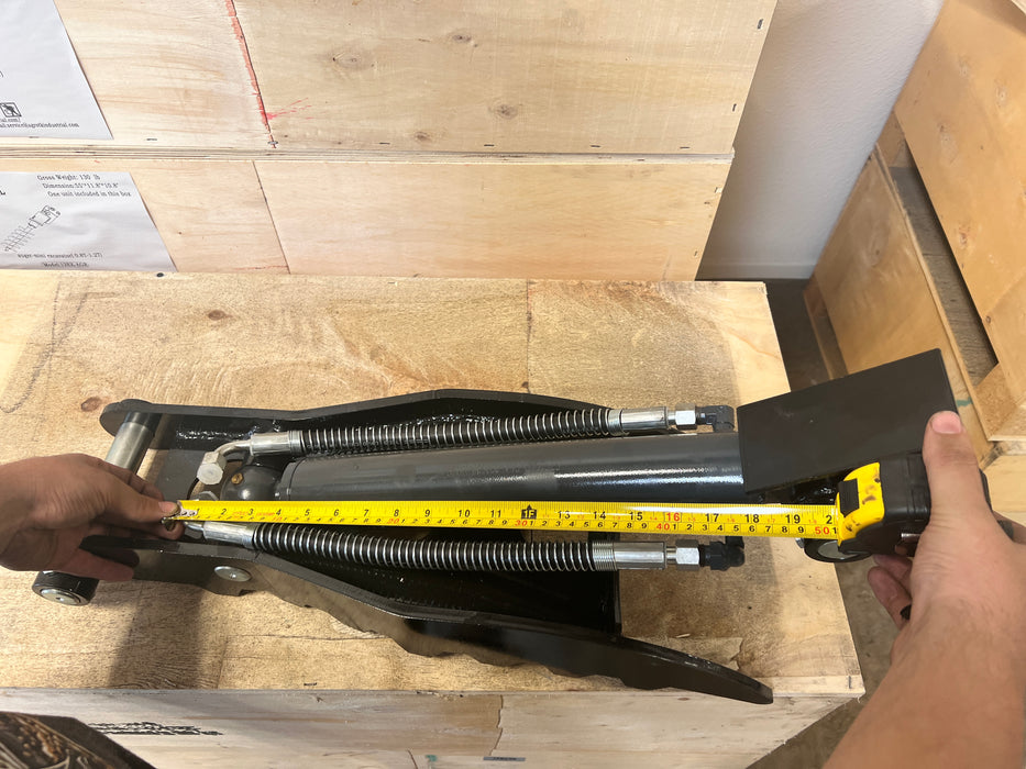 Weld-On Hydraulic Thumb for STE17SR | YYMZJ-STE25SR