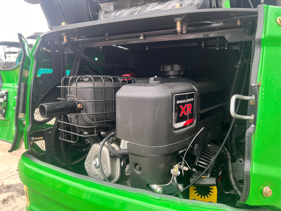 1 Ton, B&S Engine Mini Excavator w/ Hydraulic Thumb & Swing Boom | KX12-CB