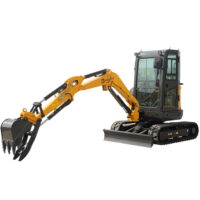 25HP 2.8 Ton Mini Excavator YANMAR Engine，Diesel For Sale| CFG-STE35SR.