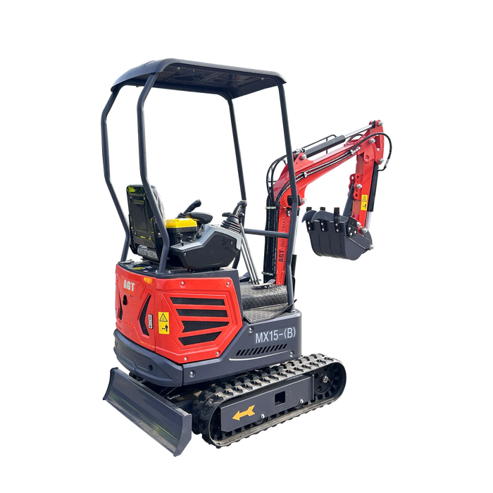 1 Ton, B&S Engine Mini Excavator w/ Pilot Control | MX15-B