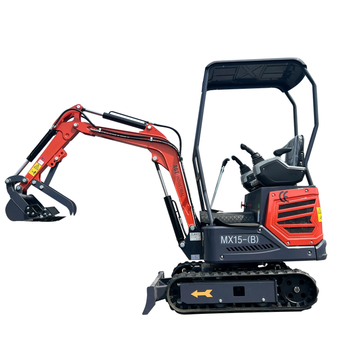 1 Ton, B&S Engine Mini Excavator w/ Pilot Control | MX15-B