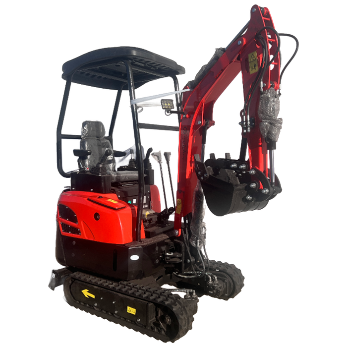 1.4 ton, Kubota Diesel Engine Mini & Small Excavator w/ Side Swing Boom | AGT-NT18