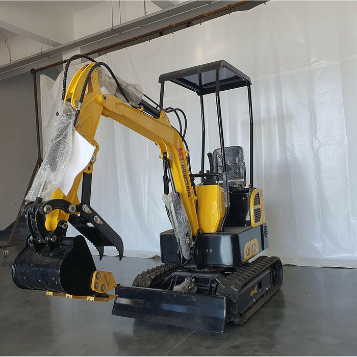 1 ton 13.5 HP B&S Mini & Small Excavator, Gasoline For Sale | AGT QH12.