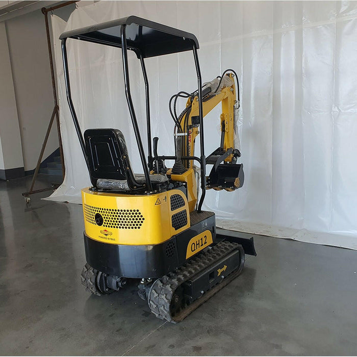 1 ton 13.5 HP B&S Mini & Small Excavator, Gasoline For Sale | AGT QH12.