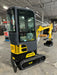 AGT 13.5HP 1-Ton Mini Excavator With Enclosed Cab Gas Engine| AGT-QH13R.