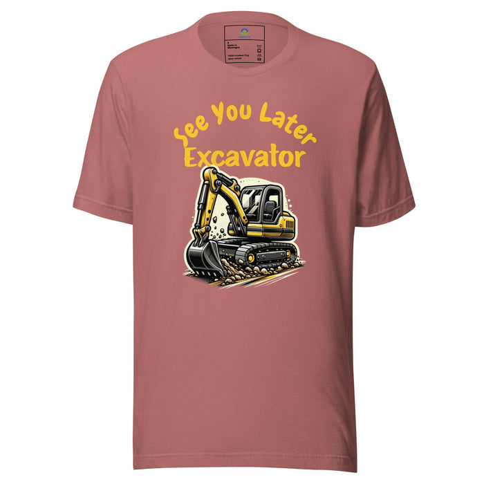 Mini Excavator T-shirt, Family Excavating T-shirt.